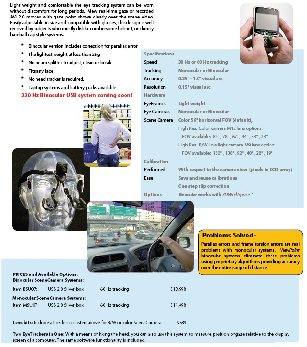 scene camera eye tracking